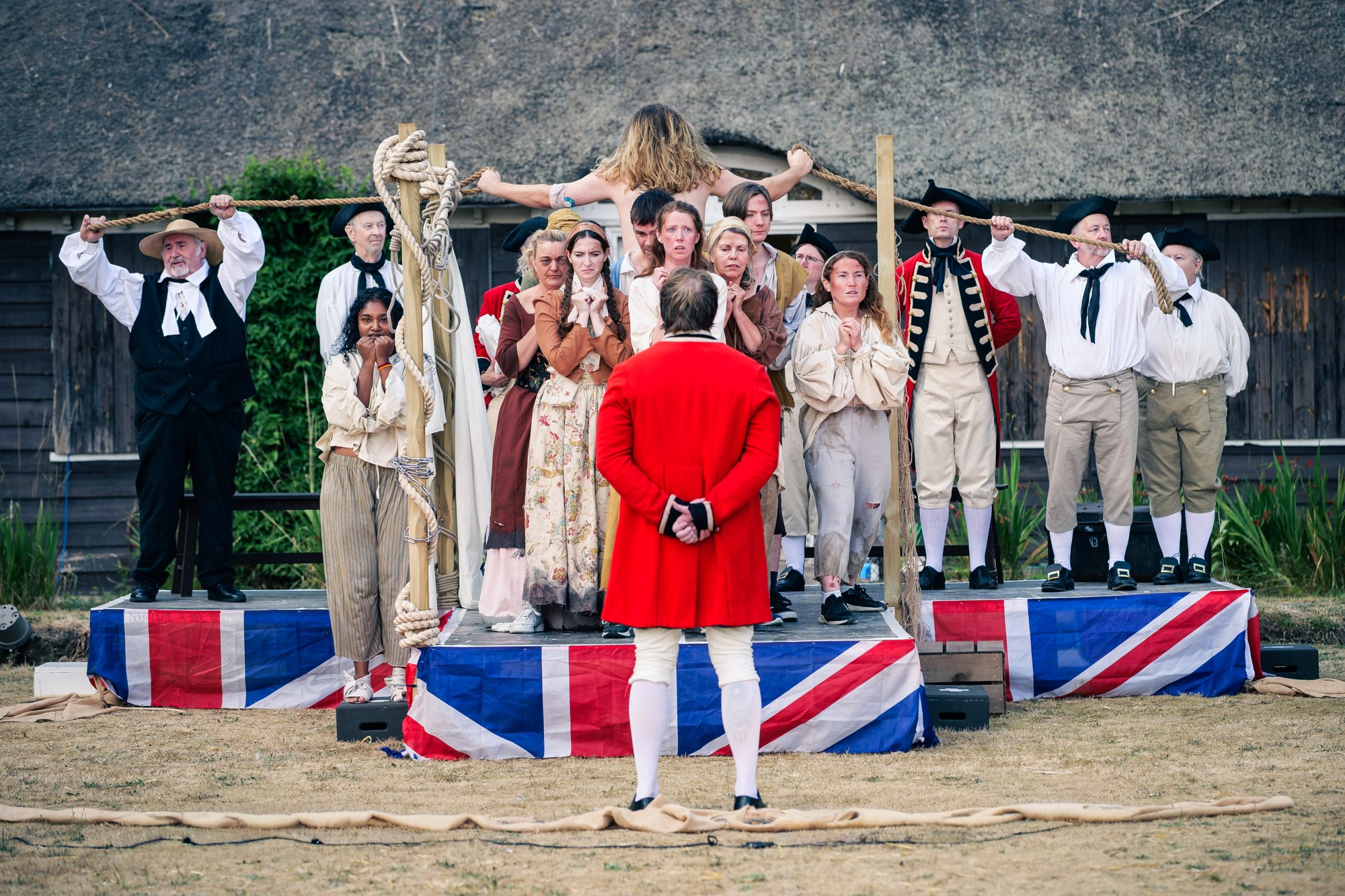 Our Country’s Good: ensemble in the performance space